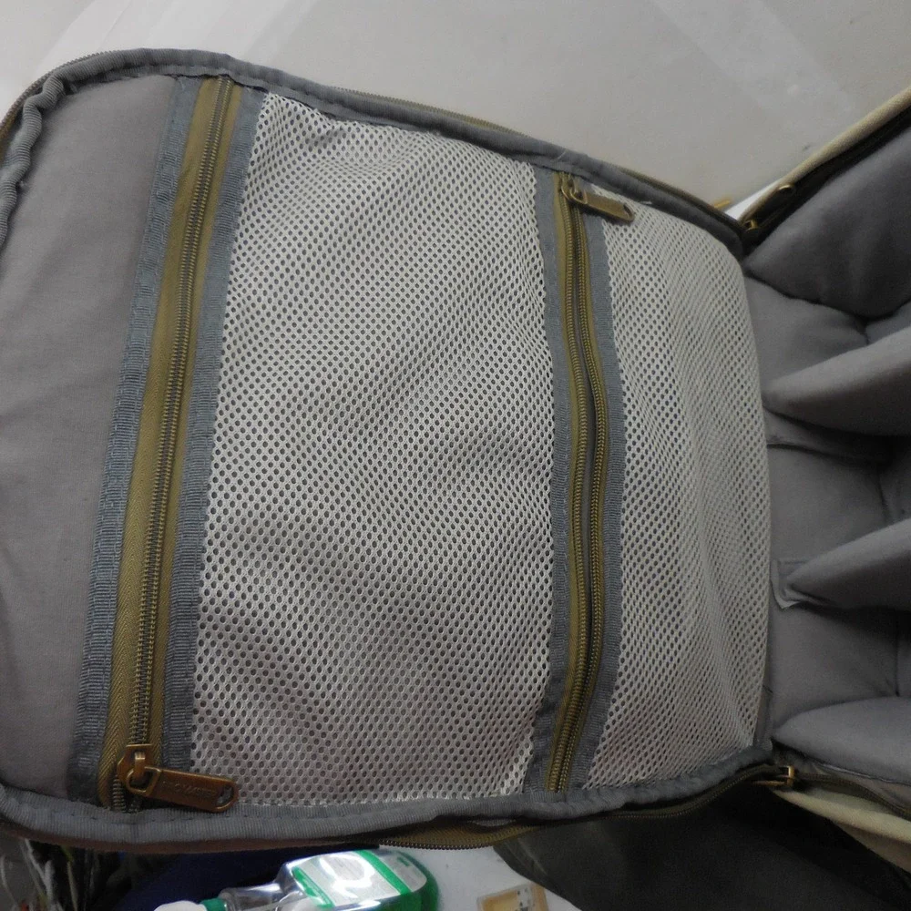 Promaster Adventure Series Khaki Canvas Camera Backpack Padded Gear Bag Dividers